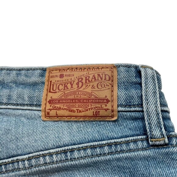 Lucky Brand Women's Exposed Button Fly Bridgette Cropped Flare Jeans Size 4/27 - Picture 7 of 11